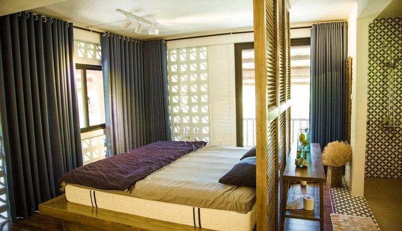 phong ngu lon giang house homestay hoa binh 