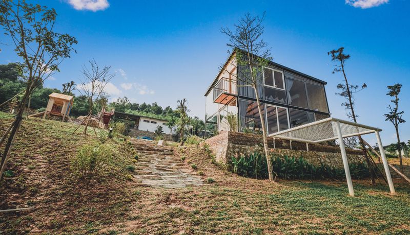 khuon vien flora villa de montana homestay ba vi ha noi 