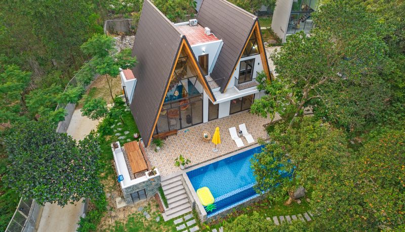 khuon vien hilltop lala villas homestay hoa binh 