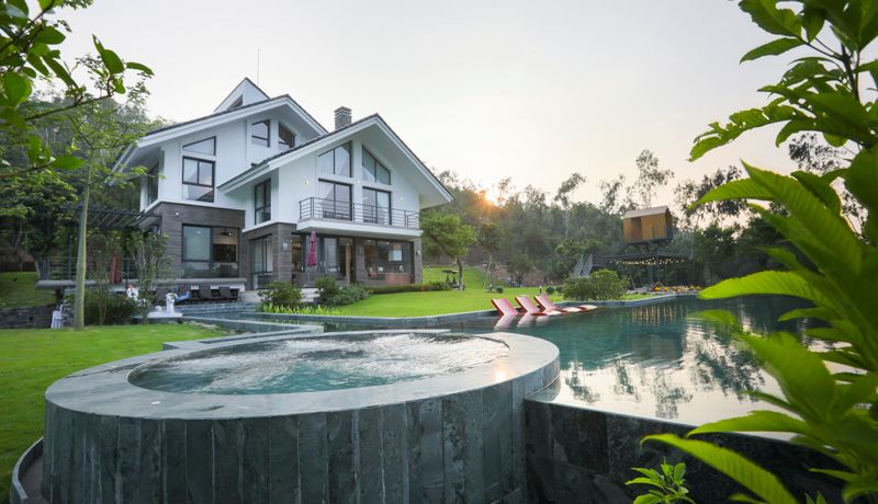 khuon vien spring moon villa tam dao 