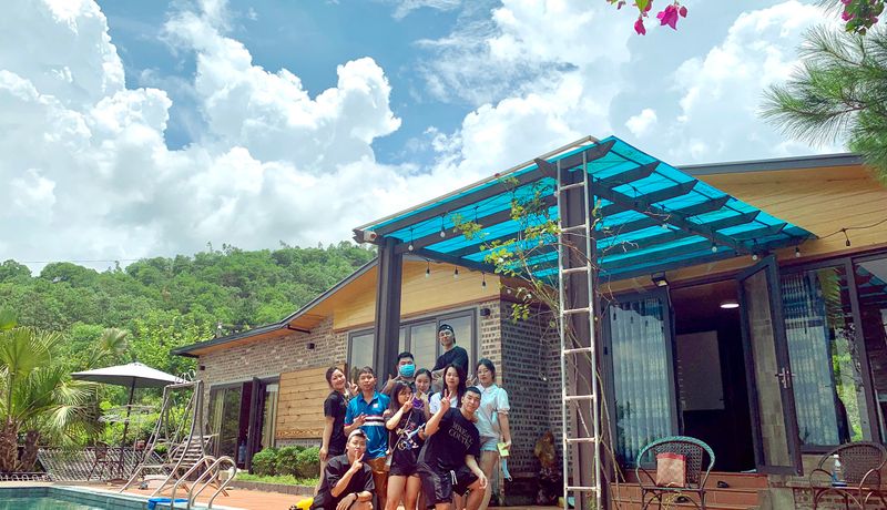 hoat dong tai pine garden can nho homestay soc son ha noi