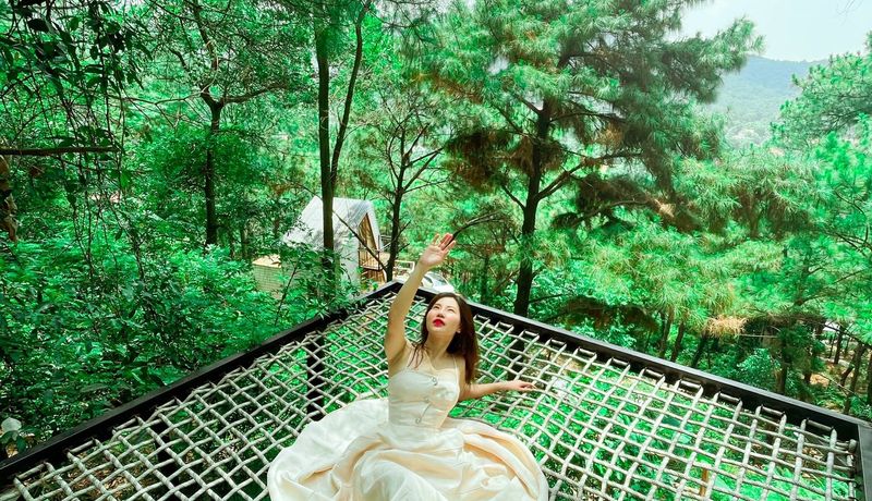 nha go rung thong debay villa homestay soc son ha noi