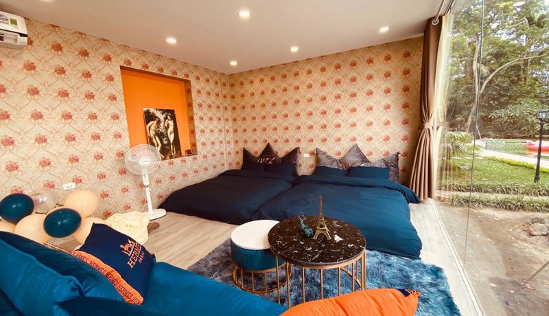 phong ngu hm house villa by de vuz homestay hoa binh