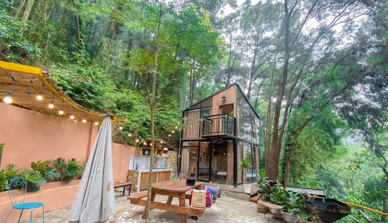nha go rung thong debay villa homestay soc son