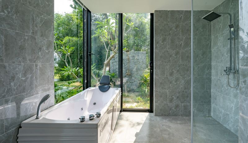 justfly hilltop bungalow quin hill thach that ha noi