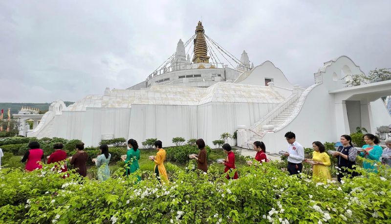 dai bao thap mandala tam dao 