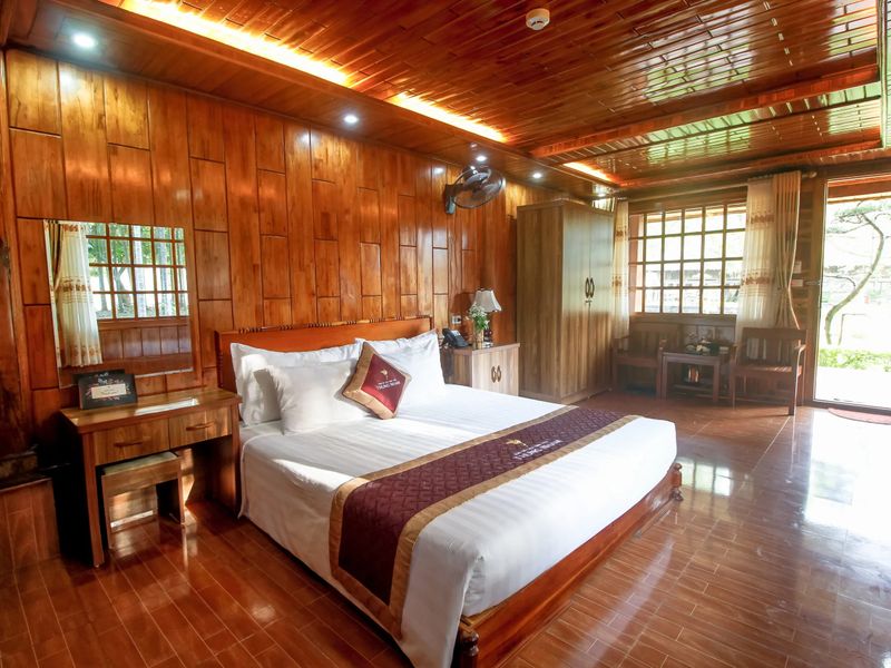justfly thung nham resort phong deluxe double ninh binh