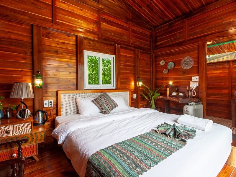justfly trang an lamia bungalow wooden bungalow ninh binh 