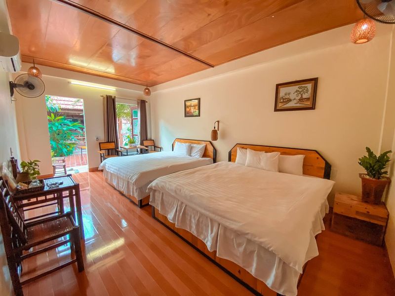 justfly trang an village homestay bungalow ninh binh