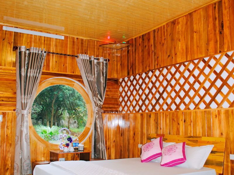 justfly trang an mountain house deluxe bungalow ninh binh 