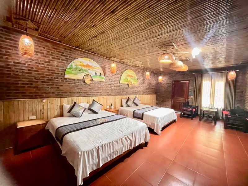 phong-cho-gia-dinh-tam-coc-nature-lodge ninh binh