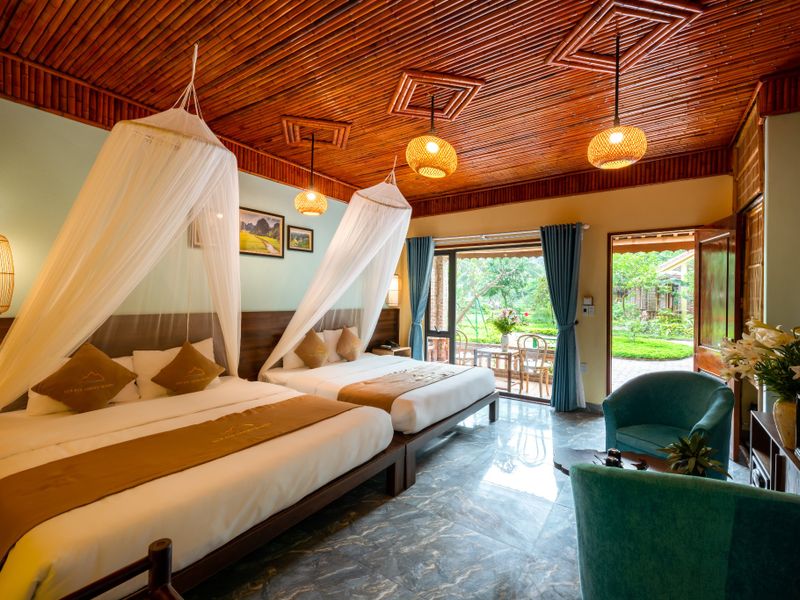 justfly ans eco garden family deluxe ninh binh