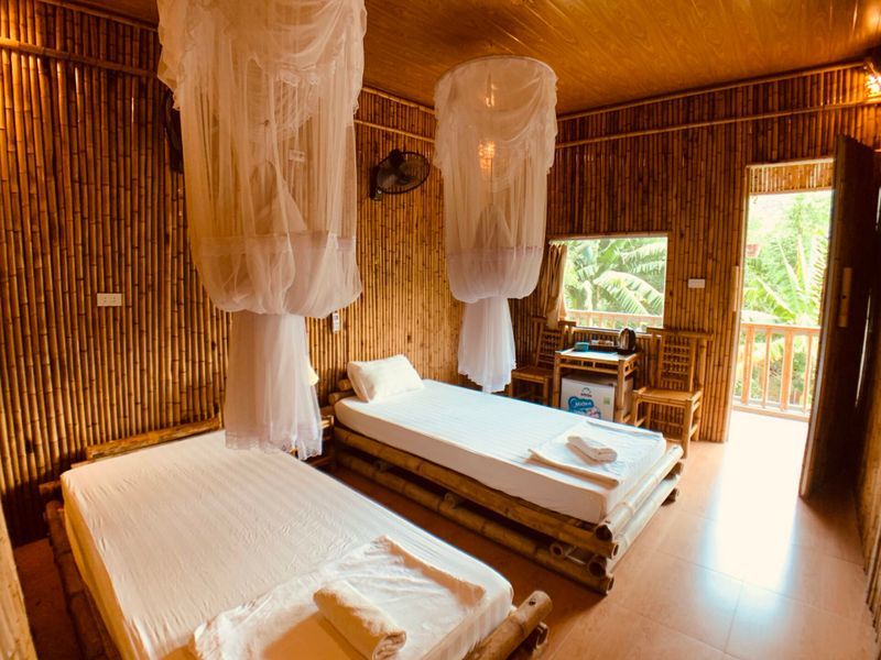 justfly twin room ham rong homestay ninh binh  