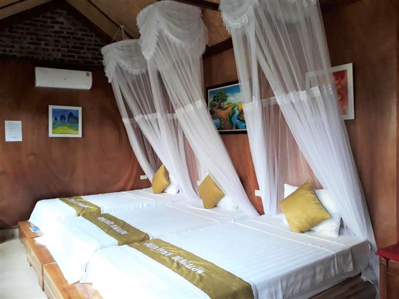 justfly phong triple view green peace bungalow ninh binh