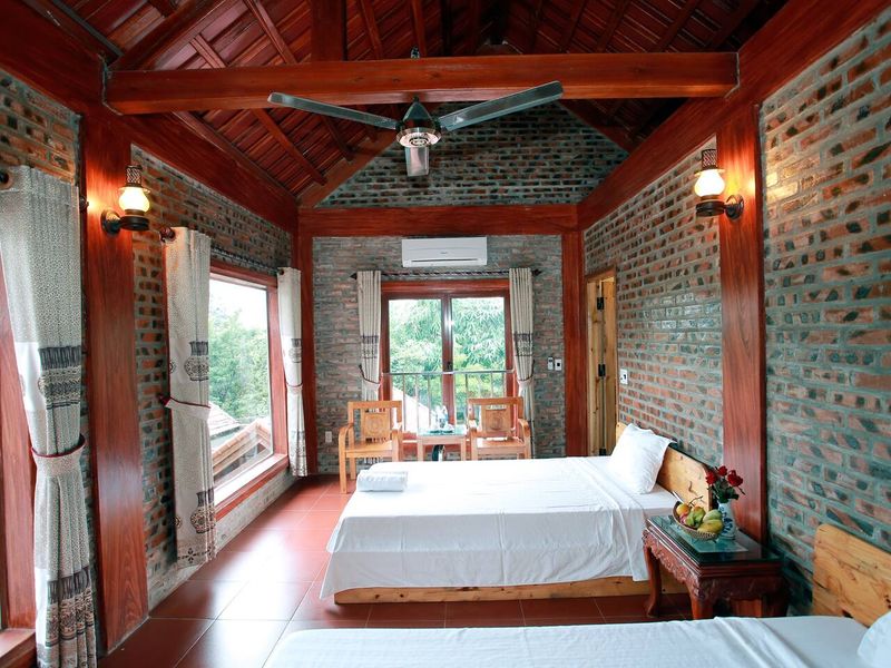 justfly deluxe triple ninh binh family homestay ninh binh