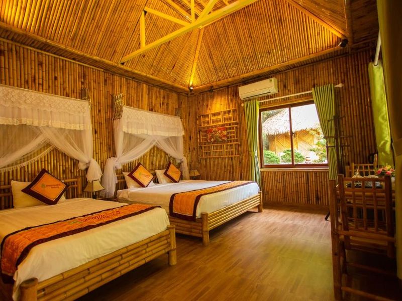 bungalow 3 nguoi grenn mountain homestay ninh binh