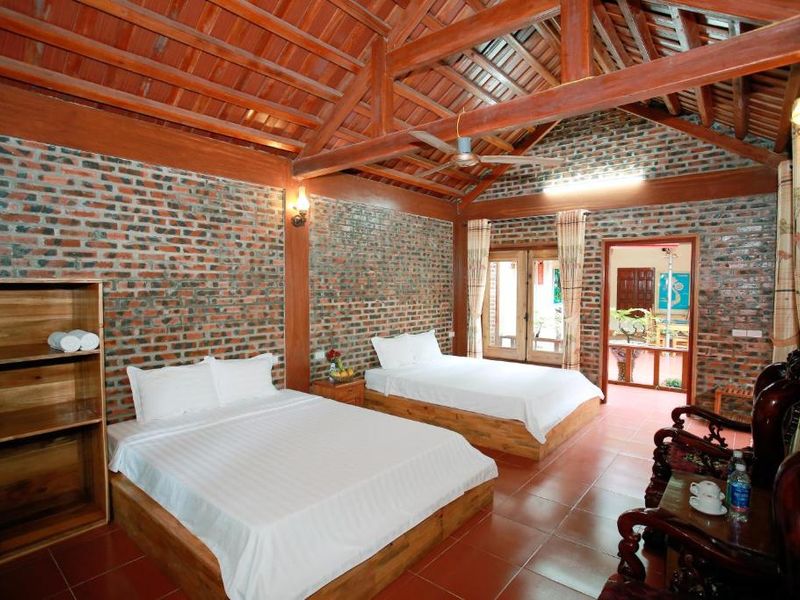justfly bungalow garden view ninh binh family homestay ninh binh