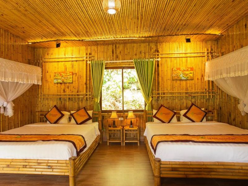 bunga lơ gia dinh green mountain homestay ninh binh