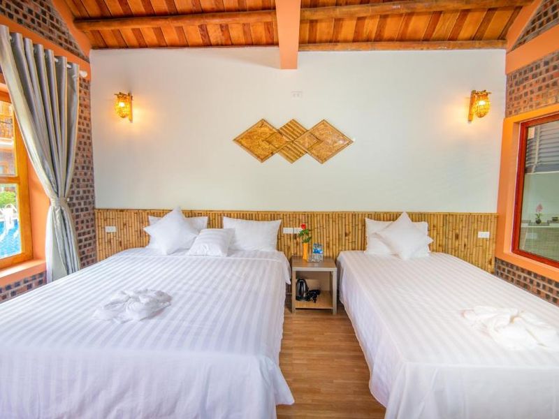 justfly deluxe tam coc summer bungalow ninh binh