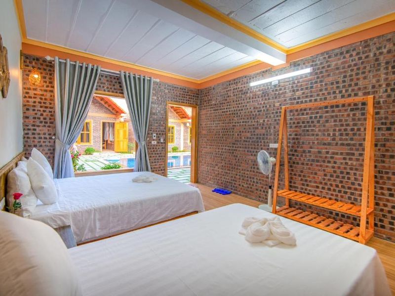 justfly superior triple tam coc summer bungalow ninh binh