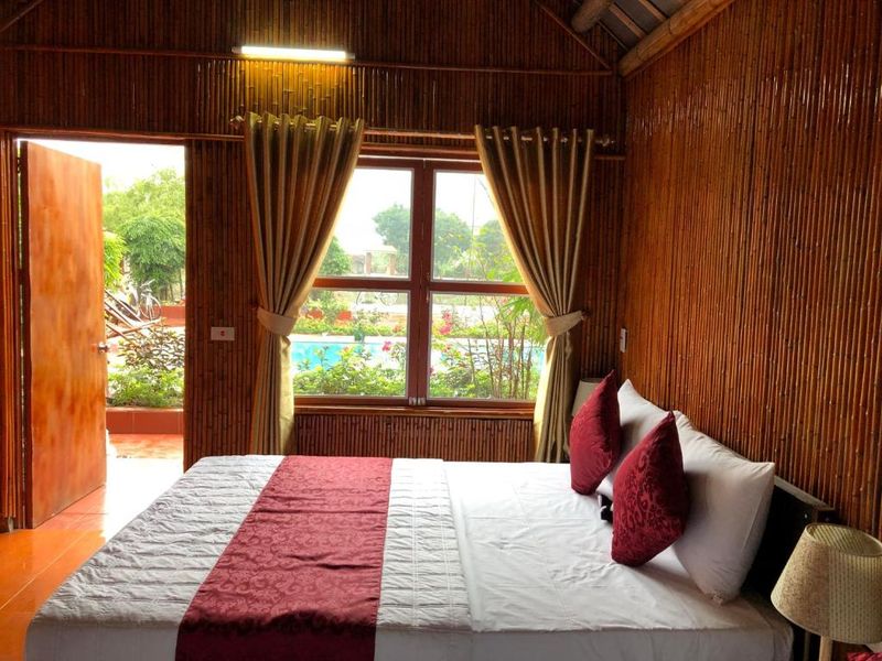 justfly bungalow doi view be boi tam coc garden homestay ninh binh