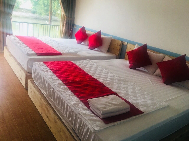 justfly deluxe view ho tam coc garden homestay ninh binh