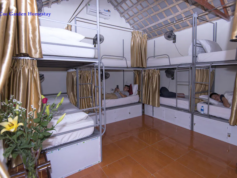 justfly dorm tam coc garden homestay ninh binh
