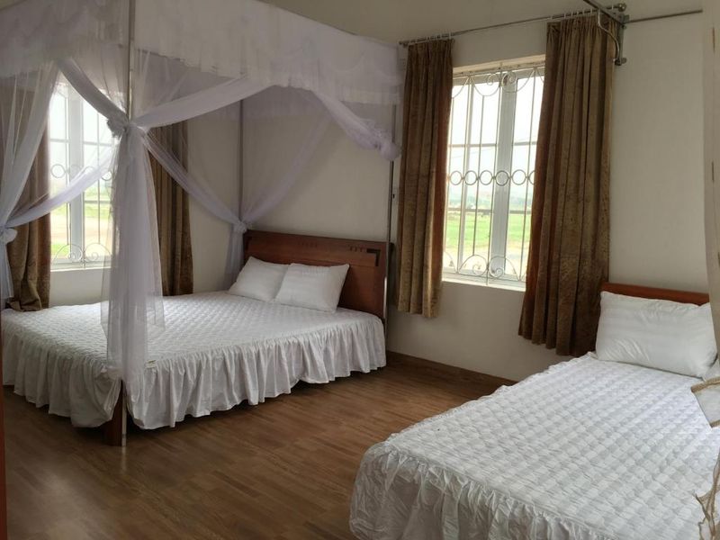phong giuong king view vuong rose homestay ninh binh
