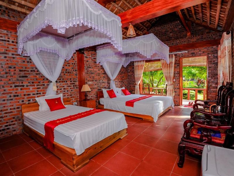 justfly family room tam coc river view homestay ninh binh