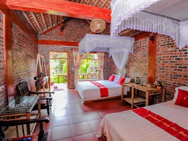justfly quadruple room tam coc river view homestay ninh binh
