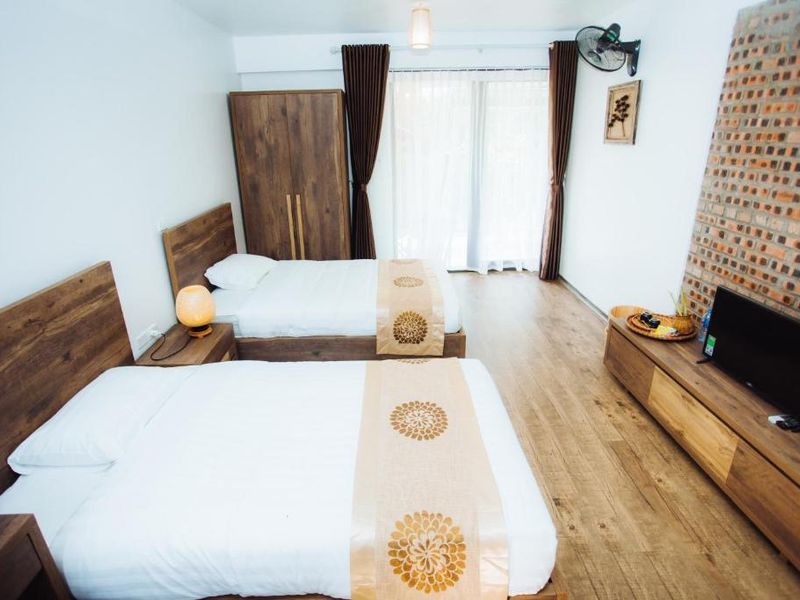 justfly standard twin room nan house ninh binh