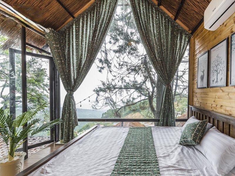 p214 nha 2 gian giuong luoi poko ecolodge tam dao