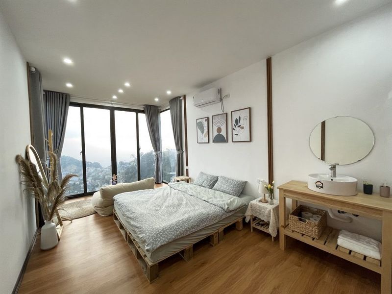 justfly sky suite room co la homestay tam dao