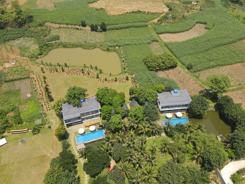 justfly villa 18 tan view bungalow villa homestay ba vi ha noi