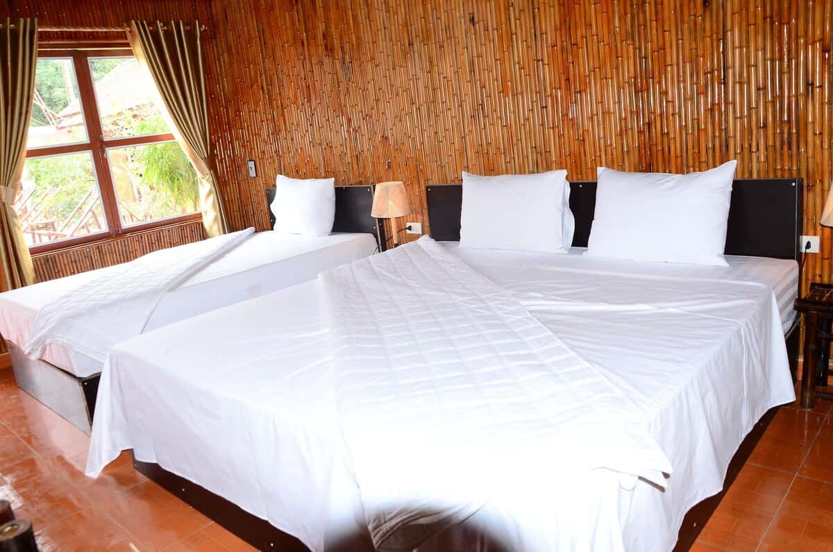 justfly bungalow 3 nguoi view be boi tam coc garden homestay ninh binh