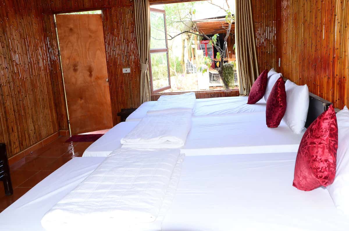 justfly bungalow view ao tam coc garden homestay ninh binh