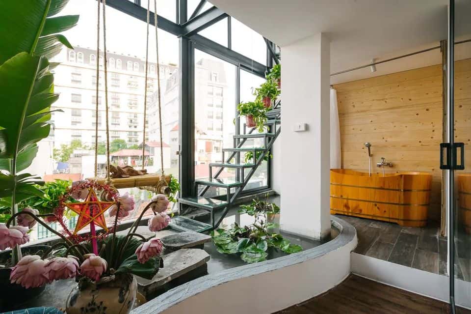 lotus room ly thuong kiet 56 homestay ha noi