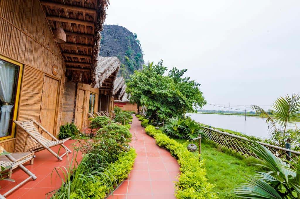 Tam Coc Horizon Bungalow - Deluxe Triple (Phòng tắm riêng ngoài trời), Ninh Bình — ảnh 5