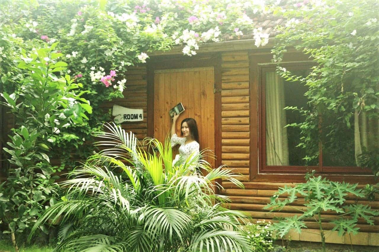 justfly green peace bungalow ninh binh
