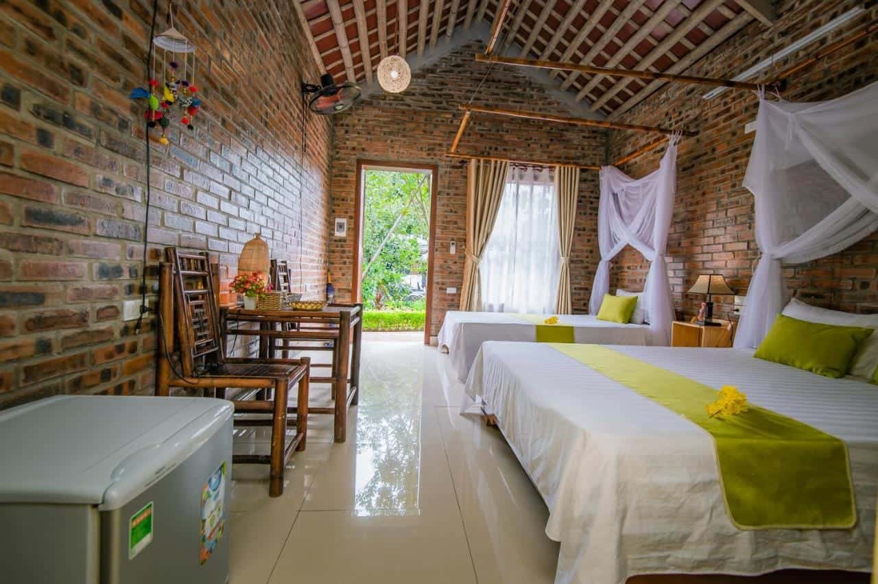 justfly deluxe bungalow tam coc lake view homestay ninh binh