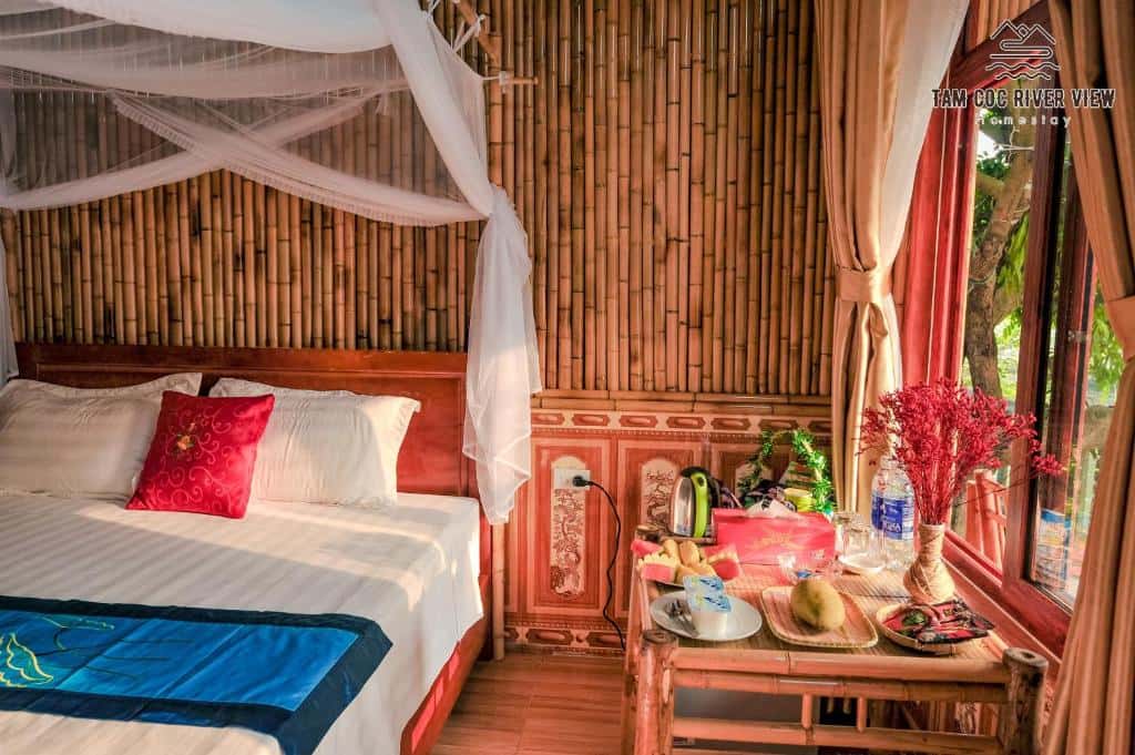 justfly deluxe bungalow tam coc river view homestay ninh binh