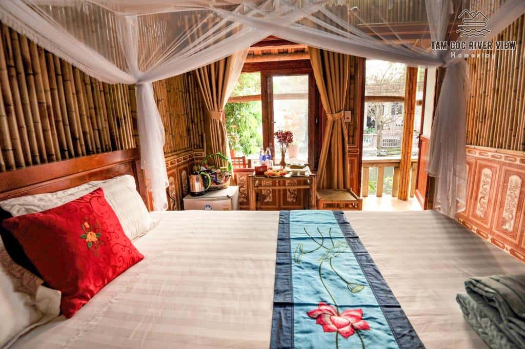 justfly deluxe bungalow tam coc river view homestay ninh binh