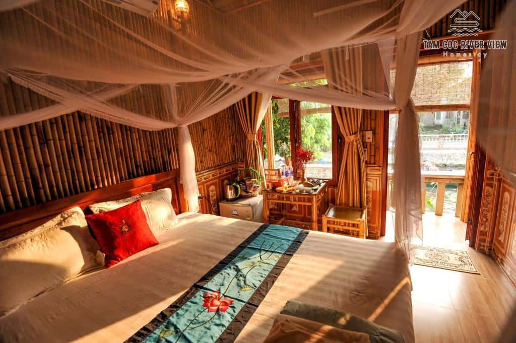 justfly deluxe bungalow tam coc river view homestay ninh binh