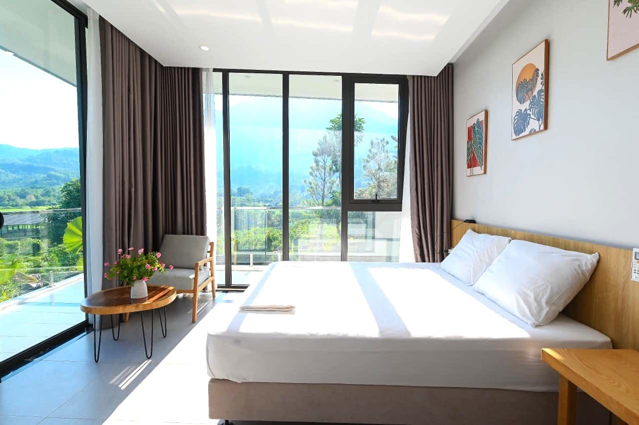 justfly villa 1 sunset tam son retreat ba vi 