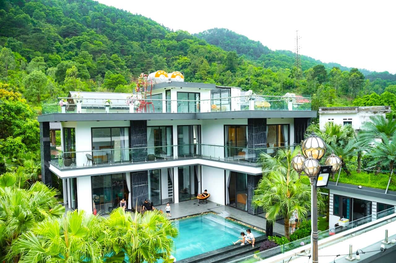 位于Sóc Sơn Đồng Đò湖的A区（Đào Hoa Viên） — 照片 1