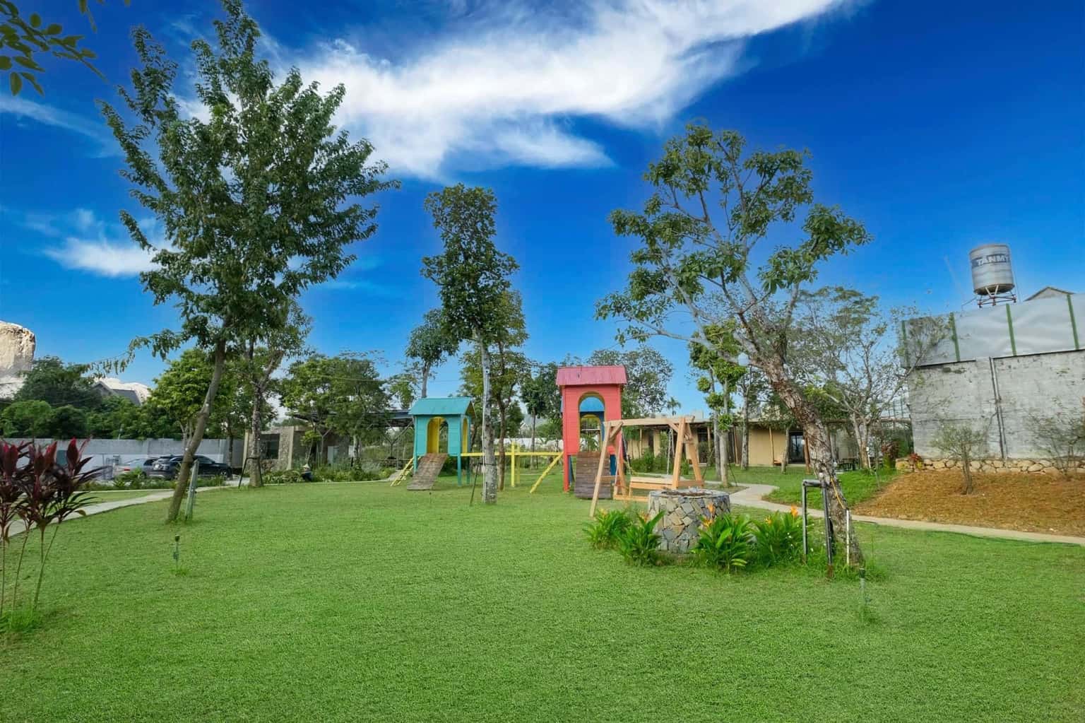 bungalow garden wynn moutain homestay ba vi