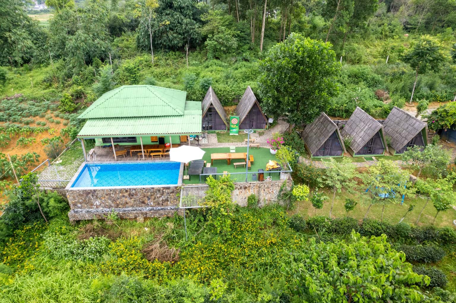 green 20 chill garden ba vi