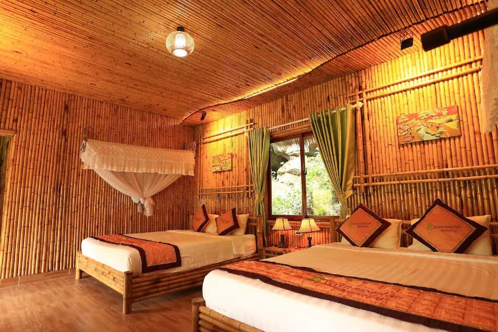 bungalow 4 nguoi green mountain homestay ninh binh