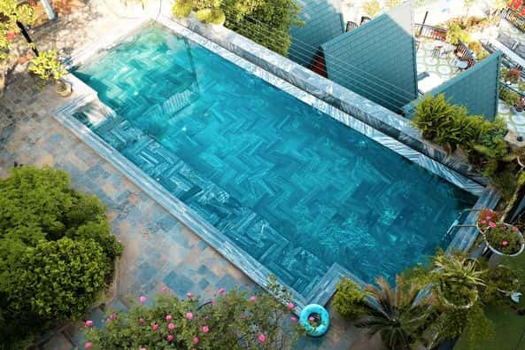 泳池旁小屋，Tam Đảo — 照片 9