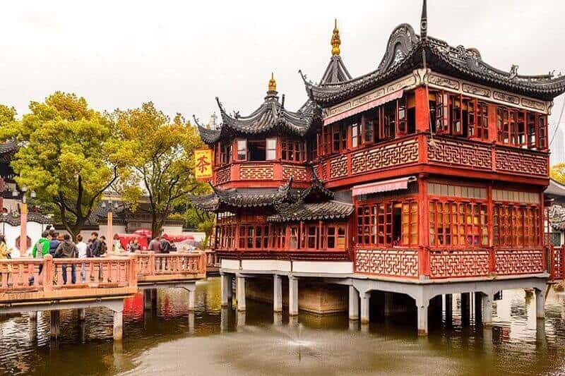 thuong mai pho co mieu thanh hoang trung quoc